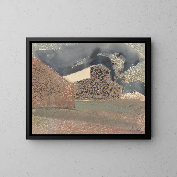 Edifici a Galveston, Texas - Victor Alfred Lundy — quadro incorniciato alla parete