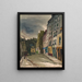 Rue Saint Julien le Pauvre Paris 5e - Victor Alfred Lundy — quadro incorniciato alla parete