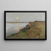 Bord de mer al chiaro di luna - Victor Binet — quadro incorniciato alla parete