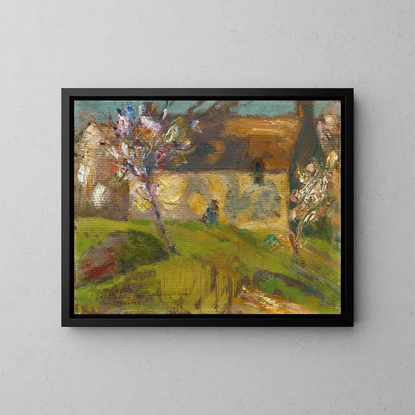 Paesaggio - Victor Charreton — quadro incorniciato alla parete