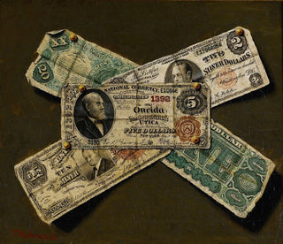 Monnaie papier américaine - Victor Dubreuil — vista dell’opera