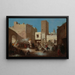 Cortège di matrimonio - Victor Eeckhout — quadro incorniciato alla parete
