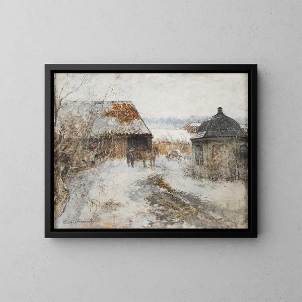 Frn Gumshornsgränd, Stoccolma - Victor Forssell — quadro incorniciato alla parete