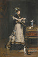 Après la visite - Victor Gabriel Gilbert — quadro incorniciato alla parete