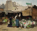 Al mercato dei fiori - Victor Gabriel Gilbert — vista dell’opera