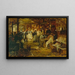 Il mercato di Madeleine - Victor Gabriel Gilbert — quadro incorniciato alla parete