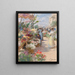 Il mercato dei fiori - Victor Gabriel Gilbert — quadro incorniciato alla parete