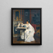 Un repas à deux - Victor Gabriel Gilbert — quadro incorniciato alla parete