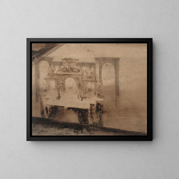 Architettura del Rinascimento 1847-1850 - Victor Hugo — quadro incorniciato alla parete