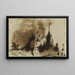 Bourg aux constructions d'étages - Victor Hugo — quadro incorniciato alla parete