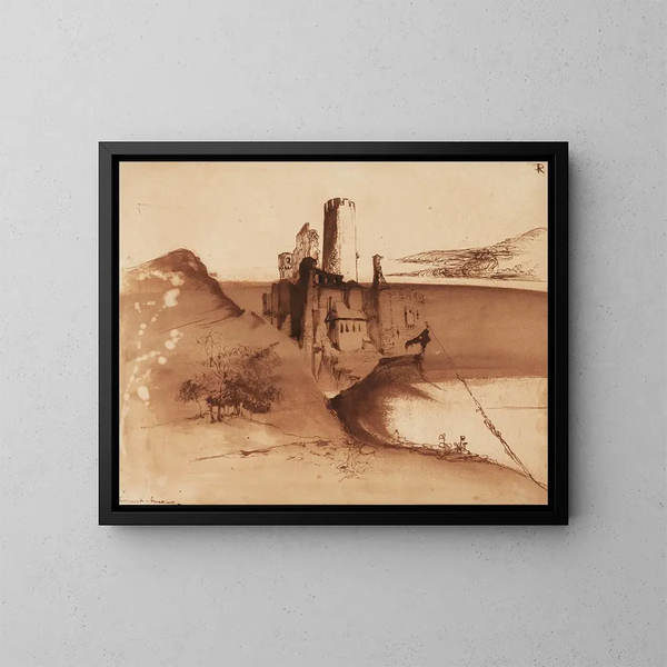 Brume de Furteneck - Victor Hugo — quadro incorniciato alla parete