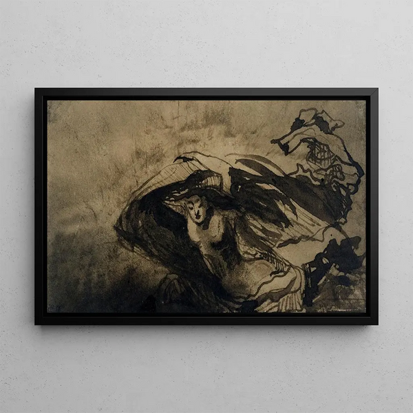 La Nuit - Victor Hugo — quadro incorniciato alla parete