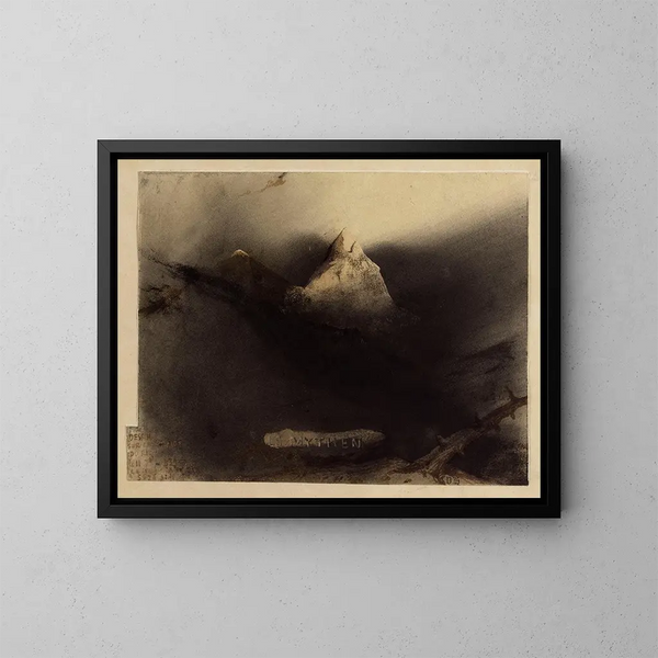 Il Mito - Victor Hugo — quadro incorniciato alla parete