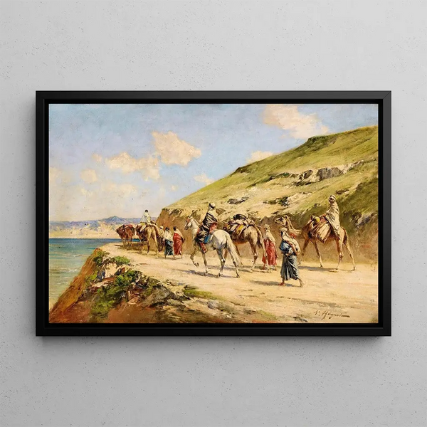 Victor Huguet - Cavaliers On A Path.webp