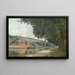 Bords de l'Oise dans le Vexin - Victor Vignon — quadro incorniciato alla parete