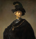 Vecchio uomo con una catena d'oro - Rembrandt van Rijn — vista dell’opera