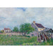 Riproduzione del dipinto Vecchia Casetta alle Sablons - Alfred Sisley