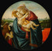 Vergine e Bambino con San Giovanni Battista - Sandro Botticelli — vista dell’opera