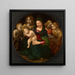 Riproduzione del dipinto Vergine e Bambino con il Giovane San Giovanni Battista, Santa Cecilia e Angeli - Piero di Cosimo