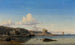 Randkløven a Gudhjem sulla costa orientale di Bornholm - Viggo Fauerholdt — vista dell’opera