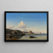 Randkløven a Gudhjem sulla costa orientale di Bornholm - Viggo Fauerholdt — quadro incorniciato alla parete