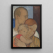 Famiglia - Viktor Kiss — quadro incorniciato alla parete