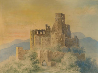 Rovine del castello - Viktor Myskovszky — vista dell’opera