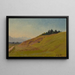 Paesaggio prealpino - Viktor Paul Mohn — quadro incorniciato alla parete