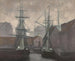 Quai de commerce du Groenland, Christianshavn, Copenaghen - Vilhelm Hammershøi — vista dell’opera