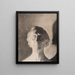 Busto di H. W. Bissen di H. C. Andersen - Vilhelm Hammershøi — quadro incorniciato alla parete