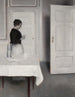 Ida che legge una lettera - Vilhelm Hammershøi — vista dell’opera