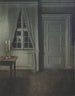 interno con due candele - Vilhelm Hammershøi — vista dell’opera
