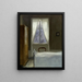 Interno - Vilhelm Hammershøi — quadro incorniciato alla parete