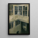 Interno del cortile, Strandgade 30 - Vilhelm Hammershøi | Reproduction — quadro incorniciato alla parete