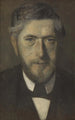 Jens Ferdinand Willumsen, studio per cinque ritratti - Vilhelm Hammershøi — vista dell’opera