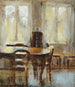 Sala da pranzo - Vilhelm Hammershøi — vista dell’opera