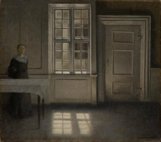 Sole di Strandgade - Vilhelm Hammershøi — vista dell’opera