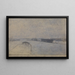 Il porto di Copenaghen visto da Kvsthusgade - Vilhelm Hammershøi — quadro incorniciato alla parete