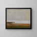 Vista di Jægersborg Allé, Gentofte, a nord di Copenaghen - Vilhelm Hammershøi — quadro incorniciato alla parete
