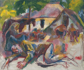 Vilmos AbaNovk - Resting Gypsies.webp