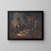 Smanie - Vilmos Aba-Novák — quadro incorniciato alla parete