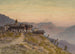 Lever de soleil sur un village alpin - Vincent Blatter — vista dell’opera