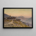 Lever de soleil sur un village alpin - Vincent Blatter — quadro incorniciato alla parete