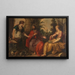 Cristo con Marta e Maria - Vincent Mal I — quadro incorniciato alla parete