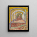 Corridoio dell'ospedale psichiatrico - Vincent van Gogh — quadro incorniciato alla parete