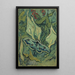 Papillon imperatore - Vincent van Gogh — quadro incorniciato alla parete
