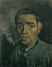 Tête d'homme - Vincent van Gogh — vista dell’opera