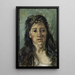 Tête de prostituée - Vincent van Gogh — quadro incorniciato alla parete