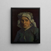 Tête de femme 2 - Vincent van Gogh — quadro incorniciato alla parete