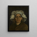 Tête de femme 3 - Vincent van Gogh — quadro incorniciato alla parete
